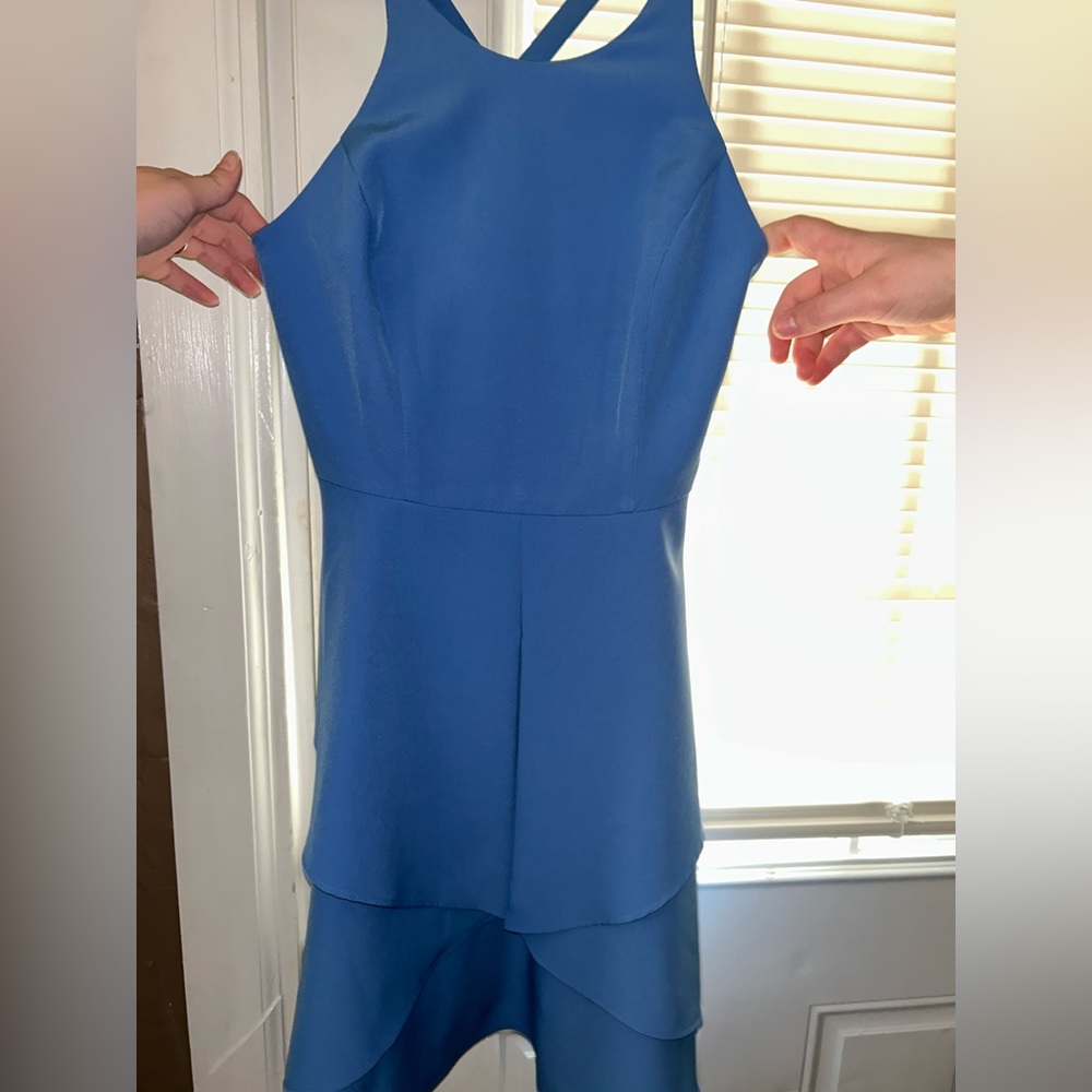 Blue semi formal dress